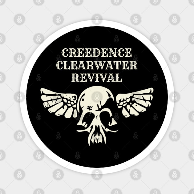 Creedence Clearwater revival Magnet by ngabers club lampung